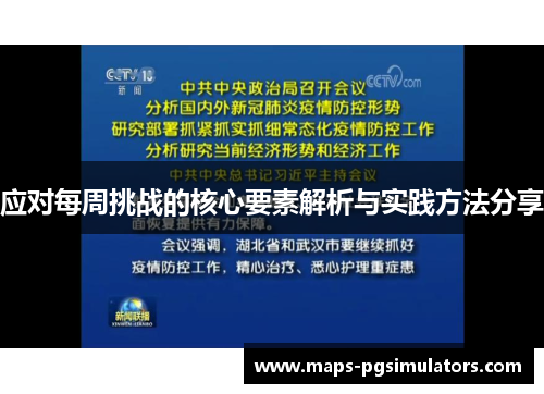 应对每周挑战的核心要素解析与实践方法分享 应对每周挑战的核心要素解析与实践方法分享